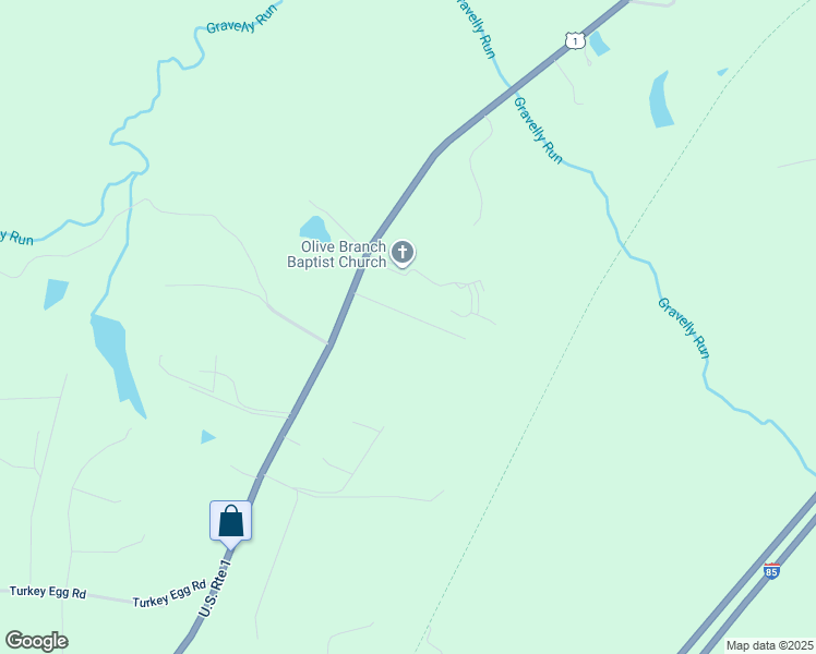 map of restaurants, bars, coffee shops, grocery stores, and more near 20507 Mitchell Ave in Dinwiddie