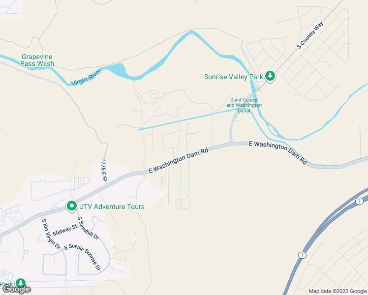 map of restaurants, bars, coffee shops, grocery stores, and more near 1007 South Quick Draw Drive in Washington