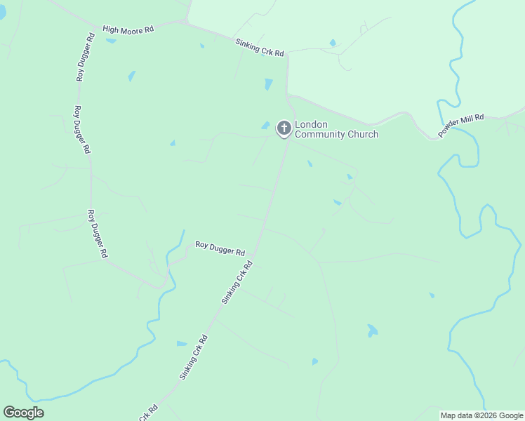 map of restaurants, bars, coffee shops, grocery stores, and more near 2684 Sinking Creek Road in London