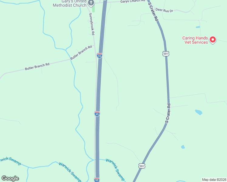 map of restaurants, bars, coffee shops, grocery stores, and more near 14272 Gatewood Road in Petersburg