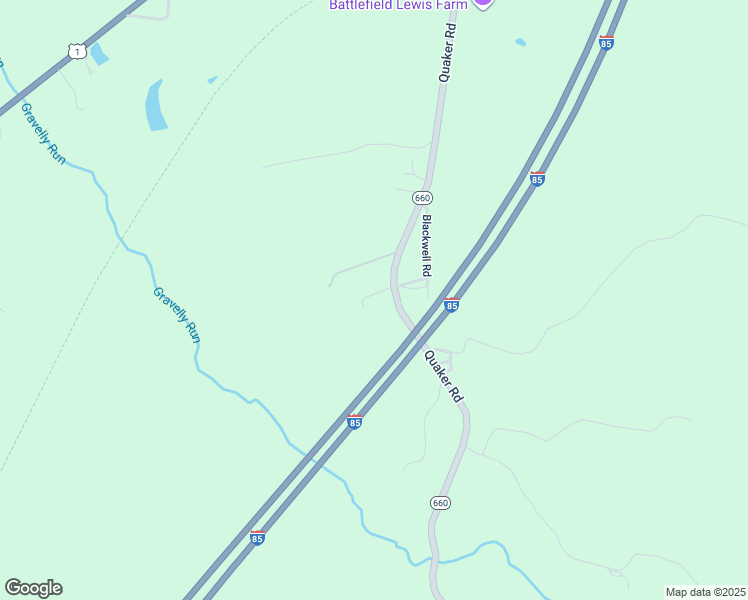 map of restaurants, bars, coffee shops, grocery stores, and more near 11302 Quaker Road in Dinwiddie