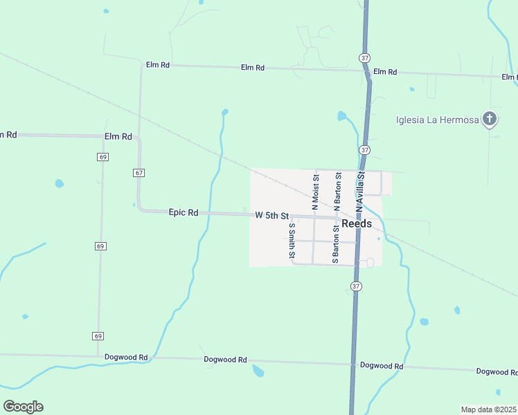 map of restaurants, bars, coffee shops, grocery stores, and more near in Reeds