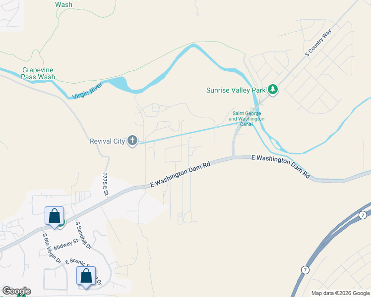 map of restaurants, bars, coffee shops, grocery stores, and more near 949 South Quick Draw Drive in Washington