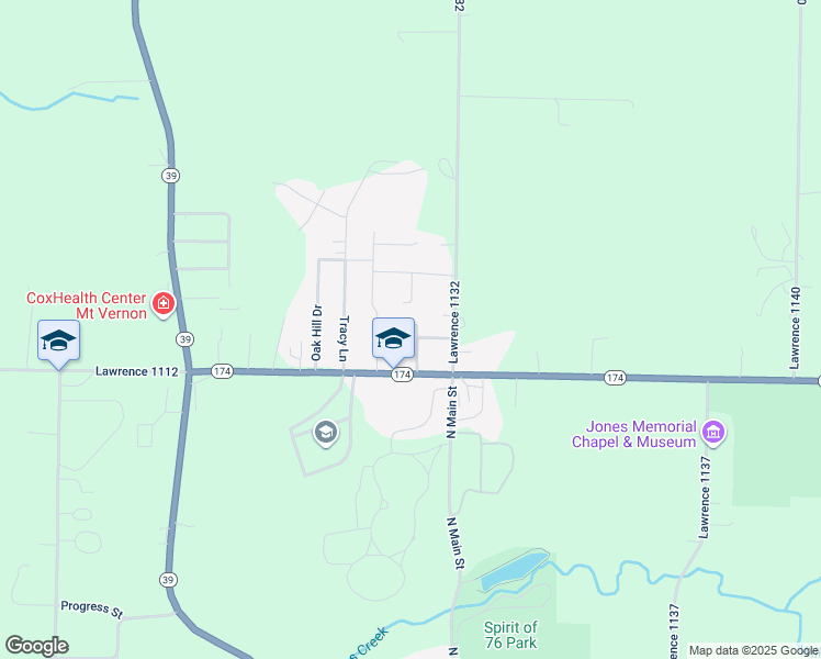 map of restaurants, bars, coffee shops, grocery stores, and more near 731 Hastings in Mount Vernon