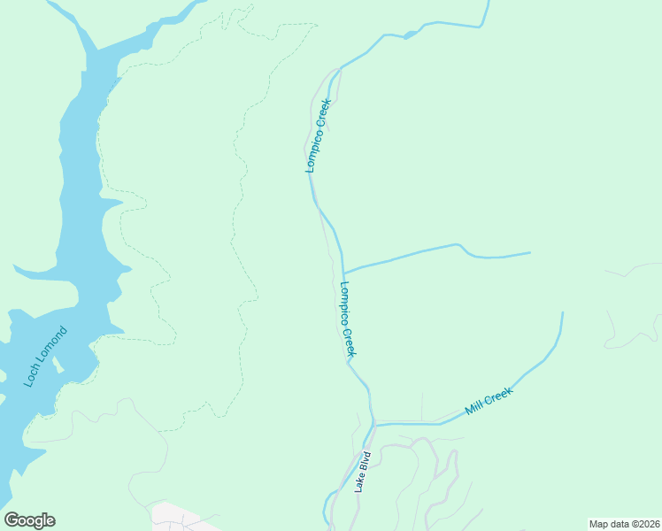 map of restaurants, bars, coffee shops, grocery stores, and more near 12735 Lompico Road in Felton