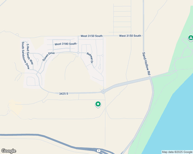 map of restaurants, bars, coffee shops, grocery stores, and more near 4962 West Boulder View in Hurricane