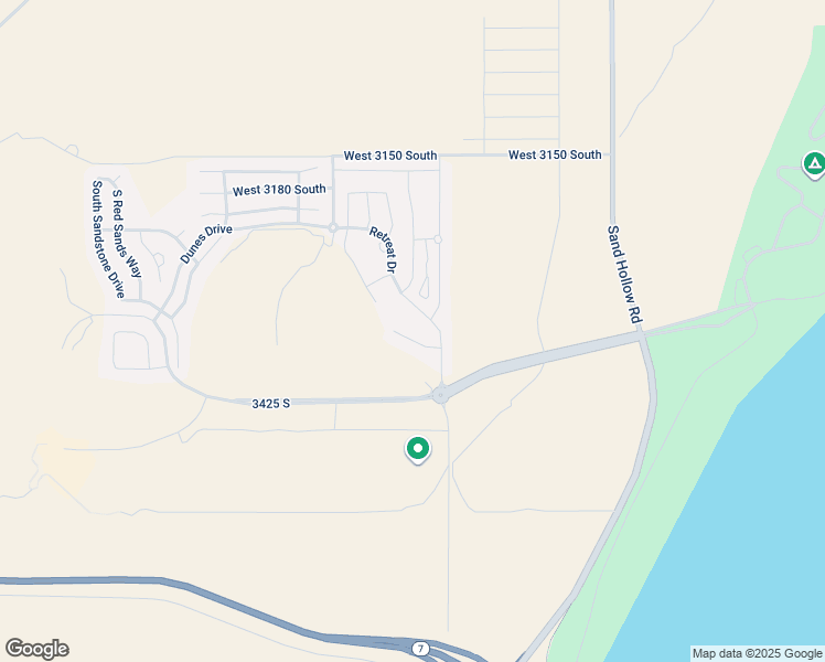 map of restaurants, bars, coffee shops, grocery stores, and more near 4962 West Boulder View in Hurricane