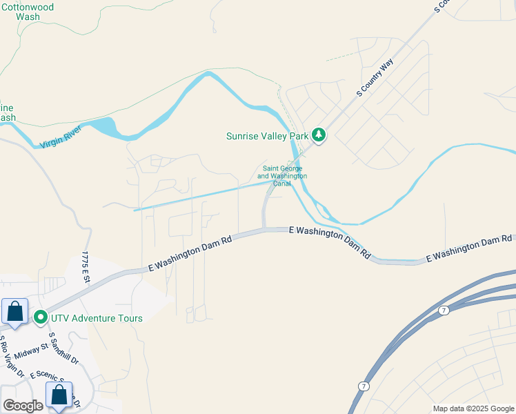 map of restaurants, bars, coffee shops, grocery stores, and more near 918 South Country Way in Washington