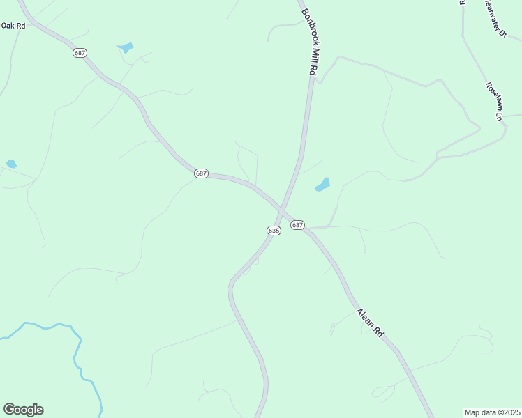 map of restaurants, bars, coffee shops, grocery stores, and more near 3889 Alean Road in Boones Mill