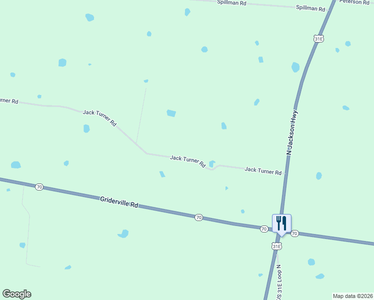 map of restaurants, bars, coffee shops, grocery stores, and more near 494 Jack Turner Road in Cave City