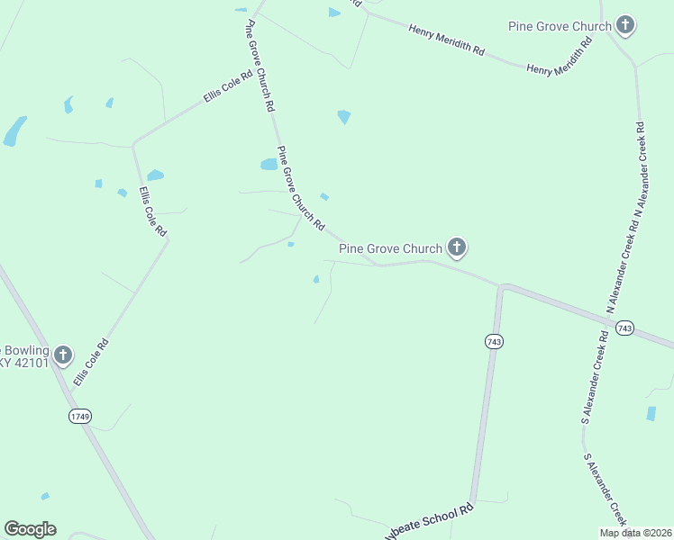 map of restaurants, bars, coffee shops, grocery stores, and more near Red Oak Lane in Bowling Green