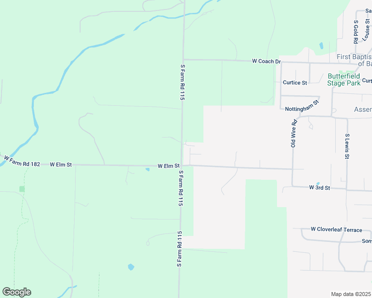 map of restaurants, bars, coffee shops, grocery stores, and more near 5348 South Farm Road 115 in Greene County