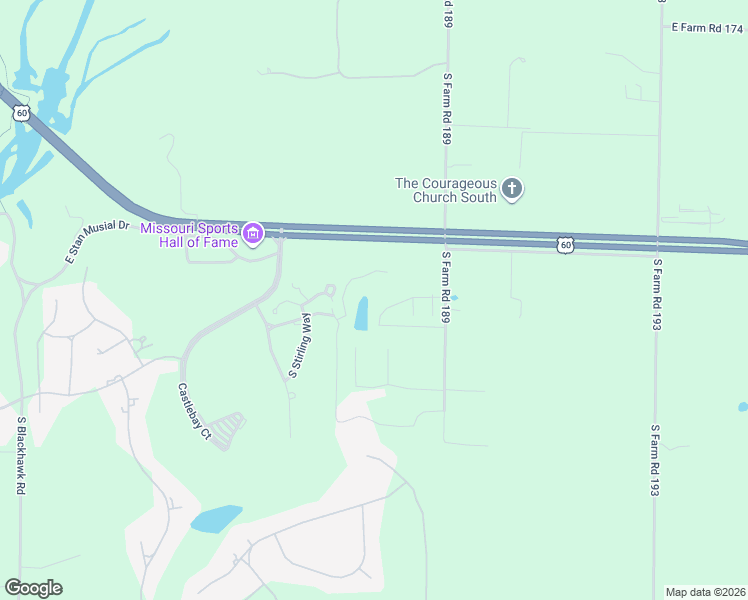 map of restaurants, bars, coffee shops, grocery stores, and more near 3994 East Villa Way in Springfield