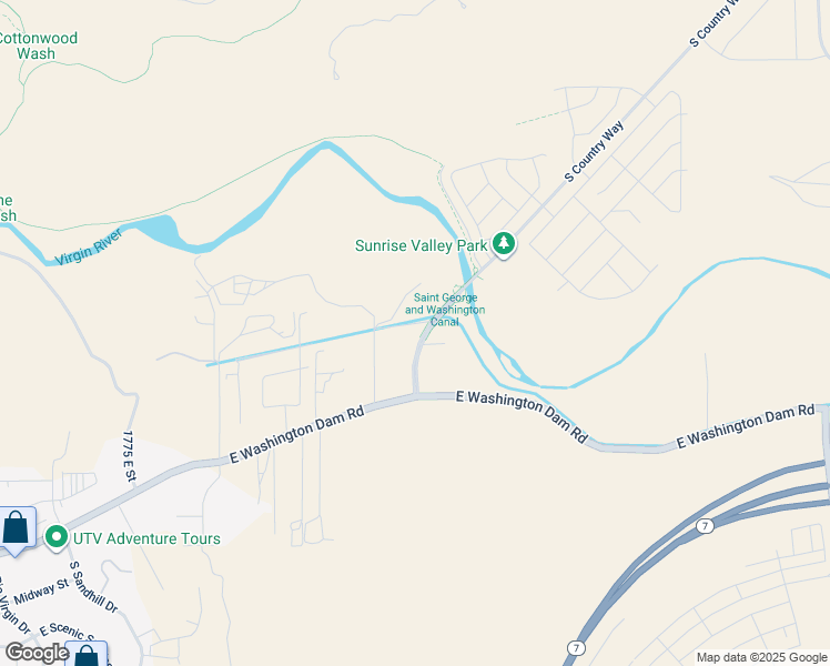 map of restaurants, bars, coffee shops, grocery stores, and more near 854 South Country Way in Washington