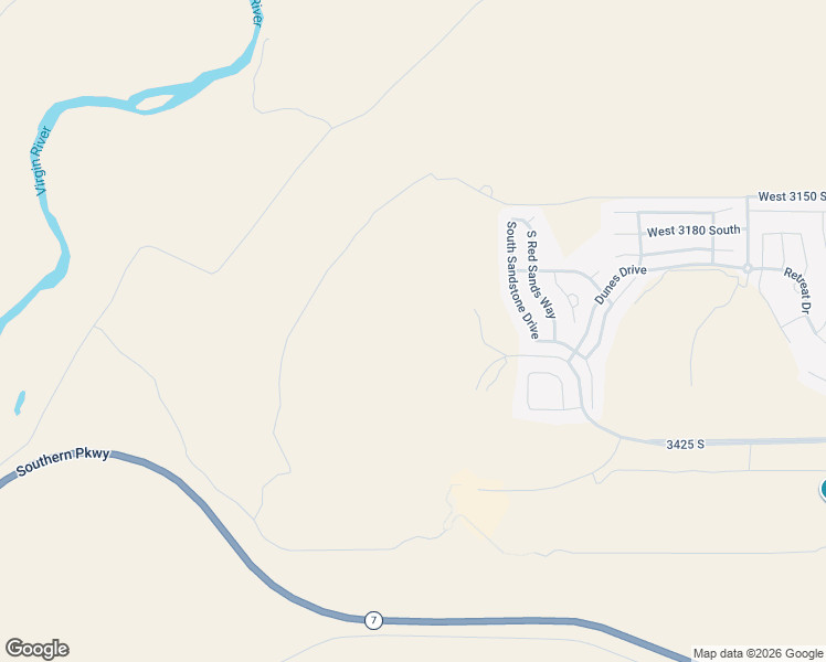 map of restaurants, bars, coffee shops, grocery stores, and more near 3267 Cottontail Way in Hurricane