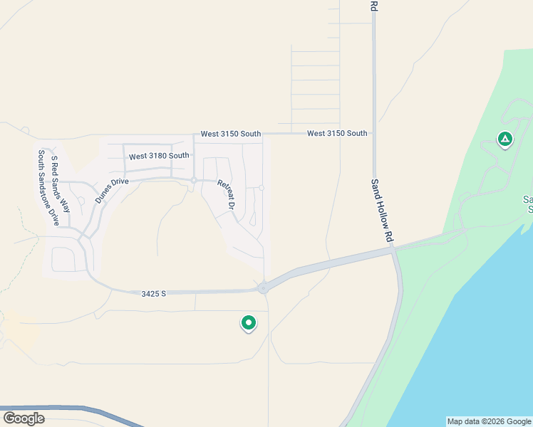 map of restaurants, bars, coffee shops, grocery stores, and more near 3243 South 4900 West in Hurricane