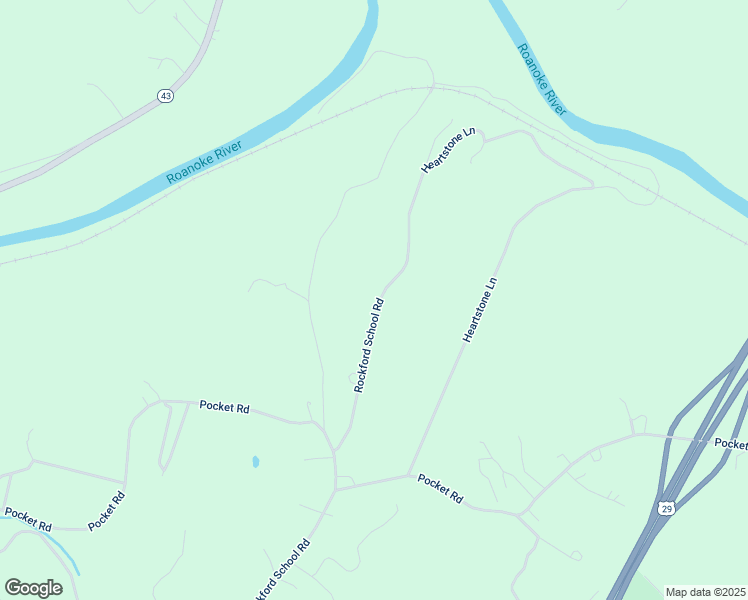 map of restaurants, bars, coffee shops, grocery stores, and more near 17045 Rockford School Road in Hurt