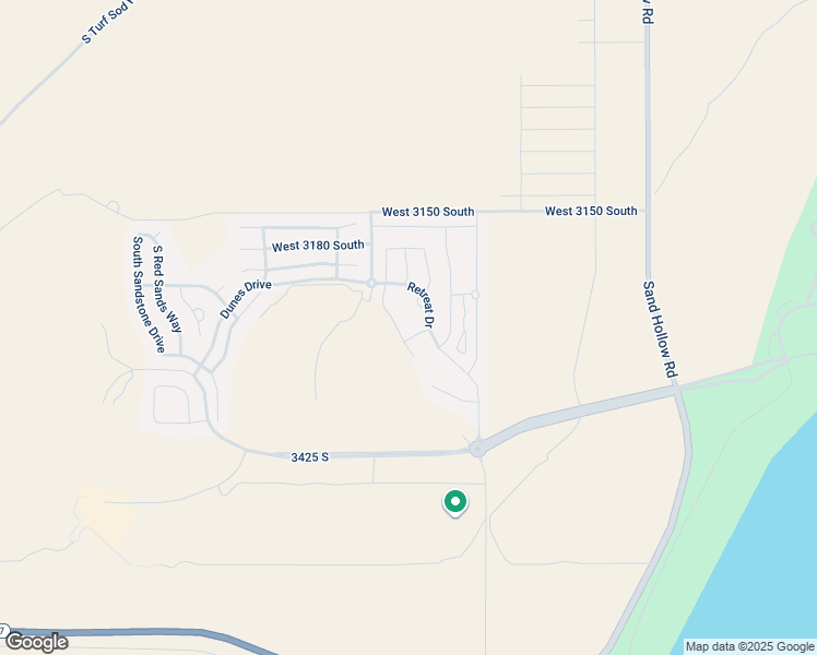 map of restaurants, bars, coffee shops, grocery stores, and more near 3257 South Yansa Trail in Hurricane