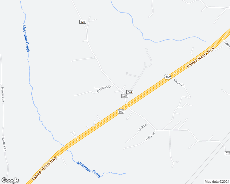 map of restaurants, bars, coffee shops, grocery stores, and more near Mill Creek Road in Prince Edward County