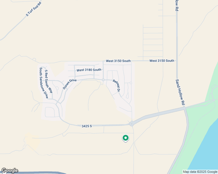 map of restaurants, bars, coffee shops, grocery stores, and more near 3227 South Yansa Trail in Hurricane