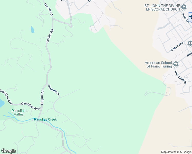 map of restaurants, bars, coffee shops, grocery stores, and more near 2100 Dahlberg Drive in Morgan Hill