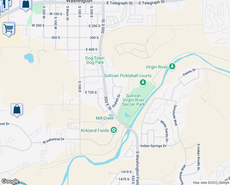 map of restaurants, bars, coffee shops, grocery stores, and more near 737 Carma Way in Washington