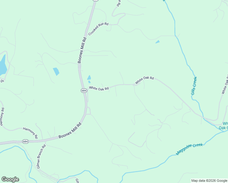 map of restaurants, bars, coffee shops, grocery stores, and more near 880 White Oak Road in Boones Mill