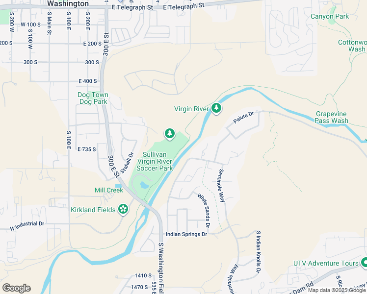 map of restaurants, bars, coffee shops, grocery stores, and more near Virgin River Trail in Washington