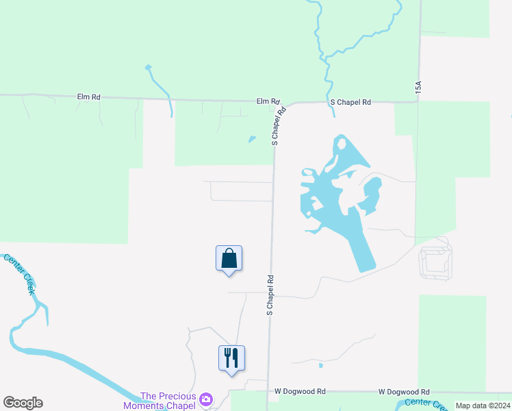 map of restaurants, bars, coffee shops, grocery stores, and more near 2026 Marigold in Carthage