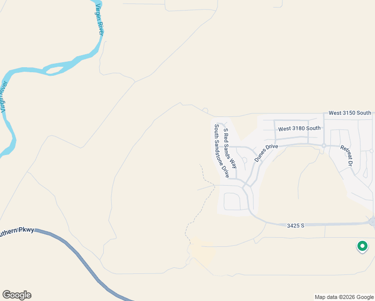 map of restaurants, bars, coffee shops, grocery stores, and more near 3270 S Endless Trl in Hurricane