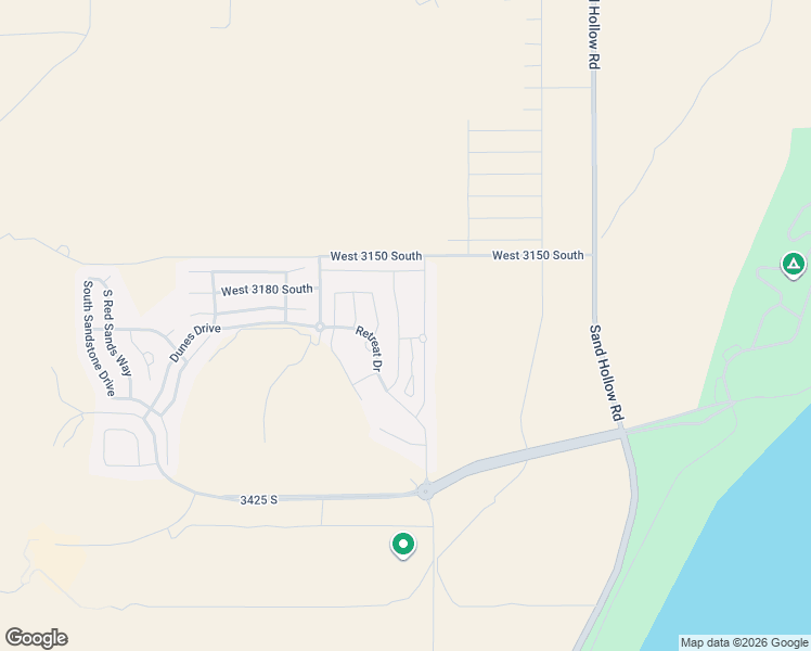 map of restaurants, bars, coffee shops, grocery stores, and more near 3211 Hideaway Place in Hurricane