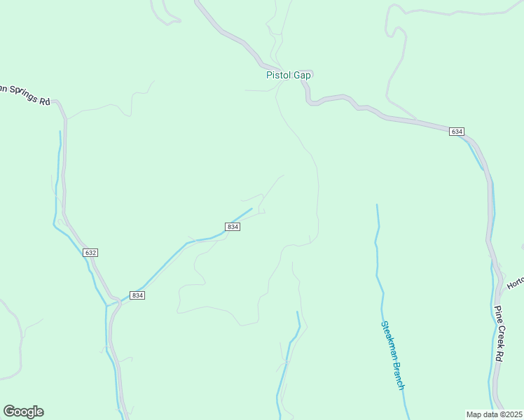 map of restaurants, bars, coffee shops, grocery stores, and more near 643 Jackie Dye Road in Swords Creek