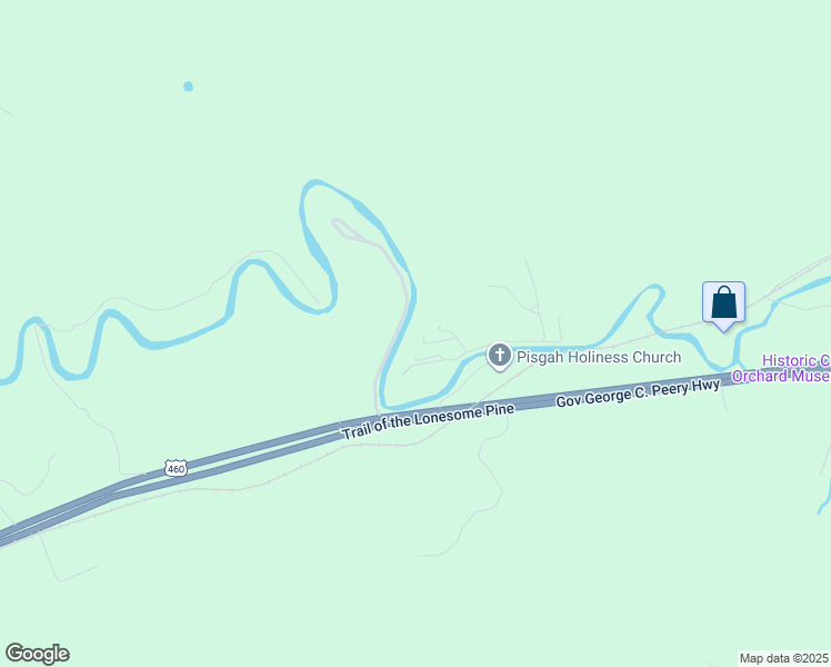 map of restaurants, bars, coffee shops, grocery stores, and more near 221 Riverbend Lane in Tazewell