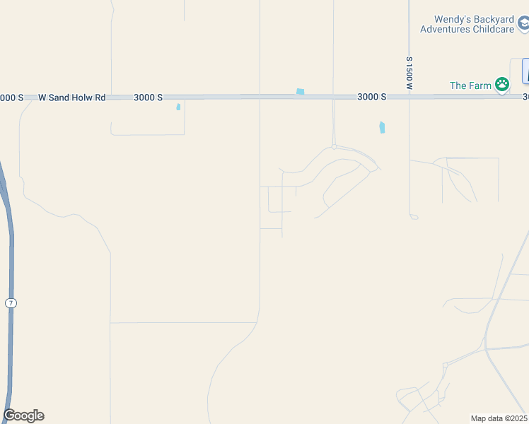 map of restaurants, bars, coffee shops, grocery stores, and more near 3168 Snow Canyon Road in Hurricane