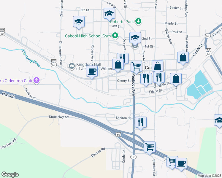 Main, Cabool MO Walk Score