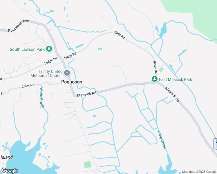 map of restaurants, bars, coffee shops, grocery stores, and more near 59 Messick Road in Poquoson
