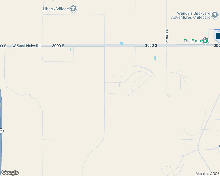 map of restaurants, bars, coffee shops, grocery stores, and more near 3134 South Snow Canyon Road in Hurricane