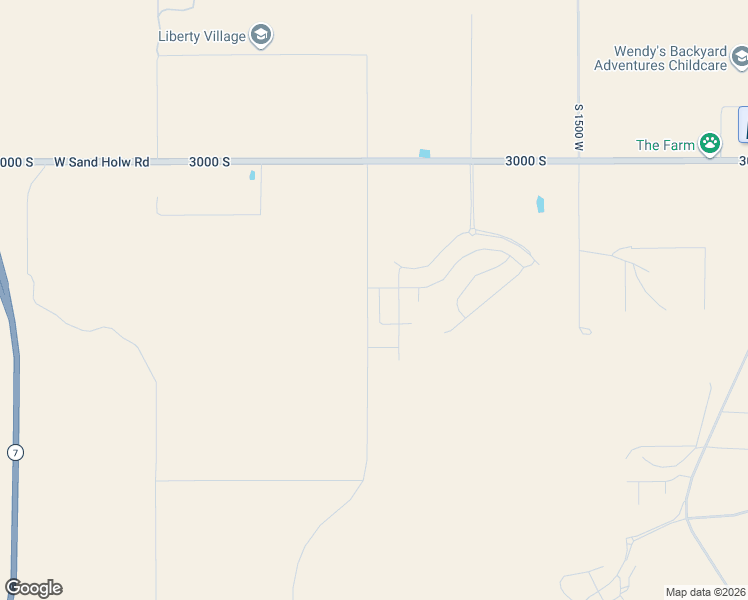map of restaurants, bars, coffee shops, grocery stores, and more near 3134 Snow Canyon Road in Hurricane