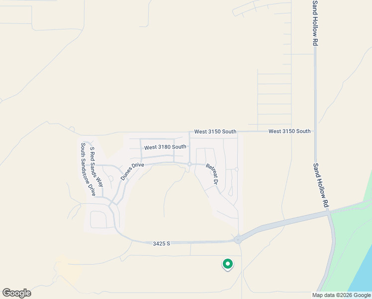 map of restaurants, bars, coffee shops, grocery stores, and more near 5173 West 3180 South in Hurricane