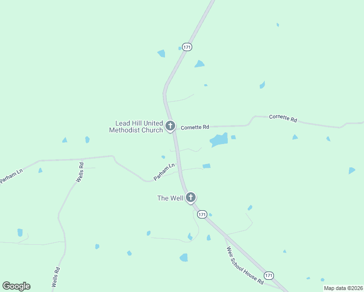 map of restaurants, bars, coffee shops, grocery stores, and more near 5554-6196 Highway 171 in Greenville