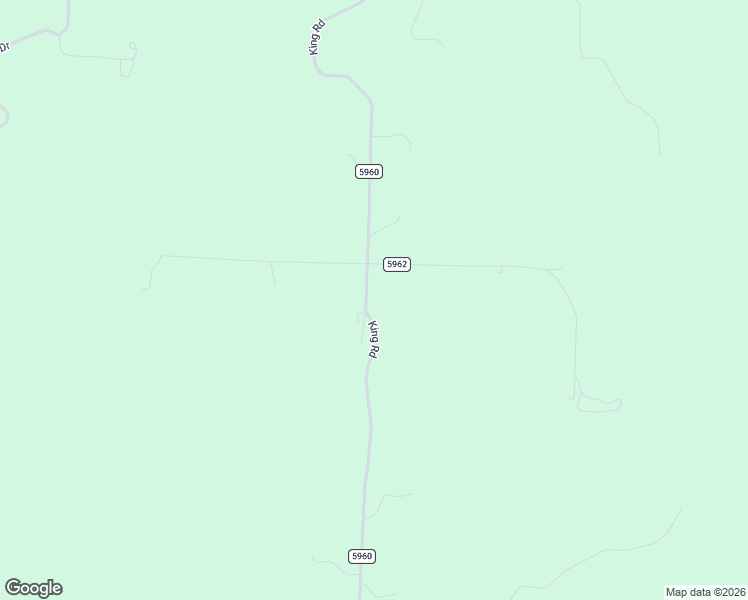 map of restaurants, bars, coffee shops, grocery stores, and more near 2115-2161 King Road in Mountain Grove