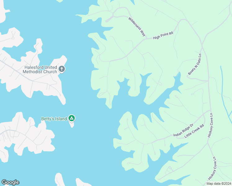 map of restaurants, bars, coffee shops, grocery stores, and more near 302 Lakewood Drive in Moneta