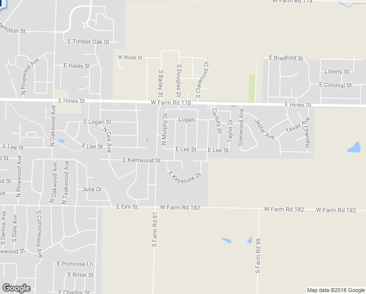 map of restaurants, bars, coffee shops, grocery stores, and more near 417 North Tara Drive in Republic