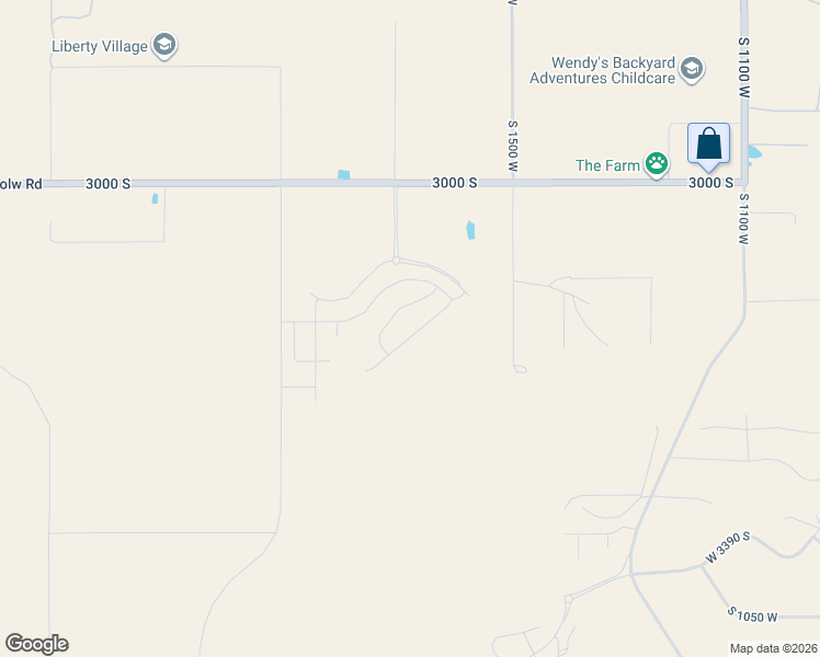 map of restaurants, bars, coffee shops, grocery stores, and more near 3140 Grand Staircase Road in Hurricane