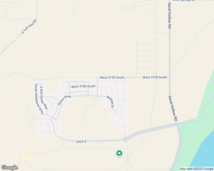 map of restaurants, bars, coffee shops, grocery stores, and more near 5038 Honani Path in Hurricane