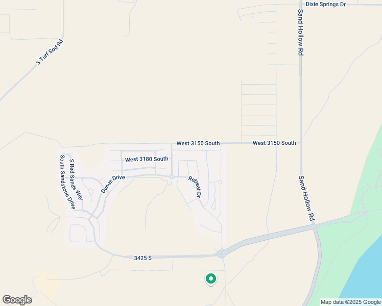 map of restaurants, bars, coffee shops, grocery stores, and more near 5035 West 3175 South in Hurricane