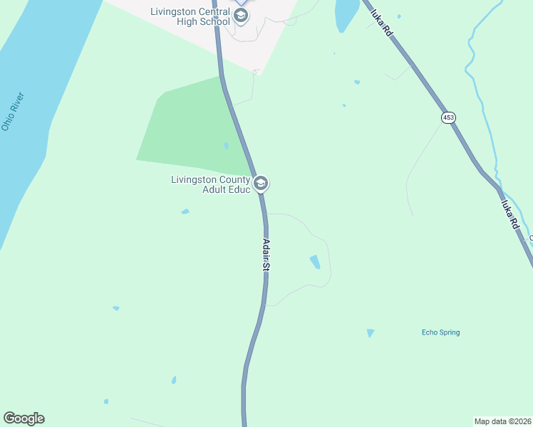 map of restaurants, bars, coffee shops, grocery stores, and more near 700 Blue Ridge Road in Smithland