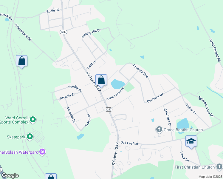 map of restaurants, bars, coffee shops, grocery stores, and more near 79 Waterview Dr in Somerset