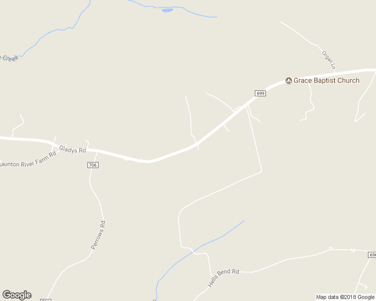 map of restaurants, bars, coffee shops, grocery stores, and more near 5376 Gladys Road in Altavista