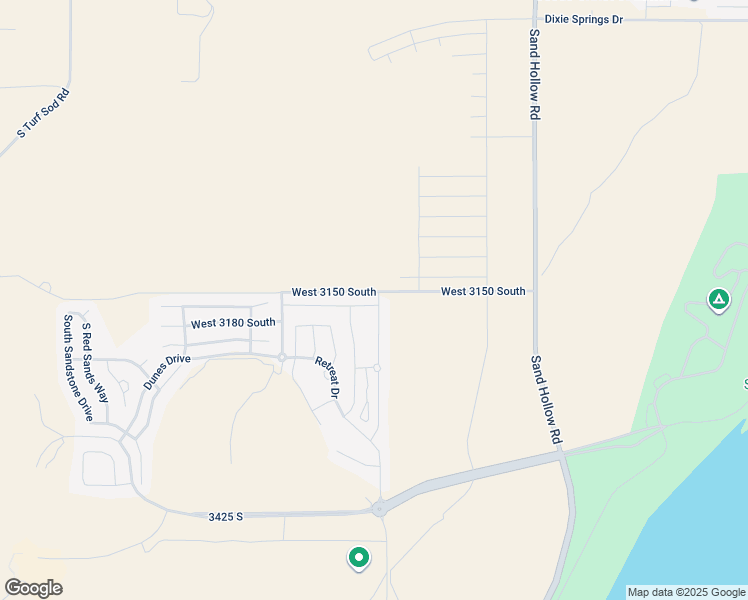 map of restaurants, bars, coffee shops, grocery stores, and more near 4910 West 3175 South in Hurricane